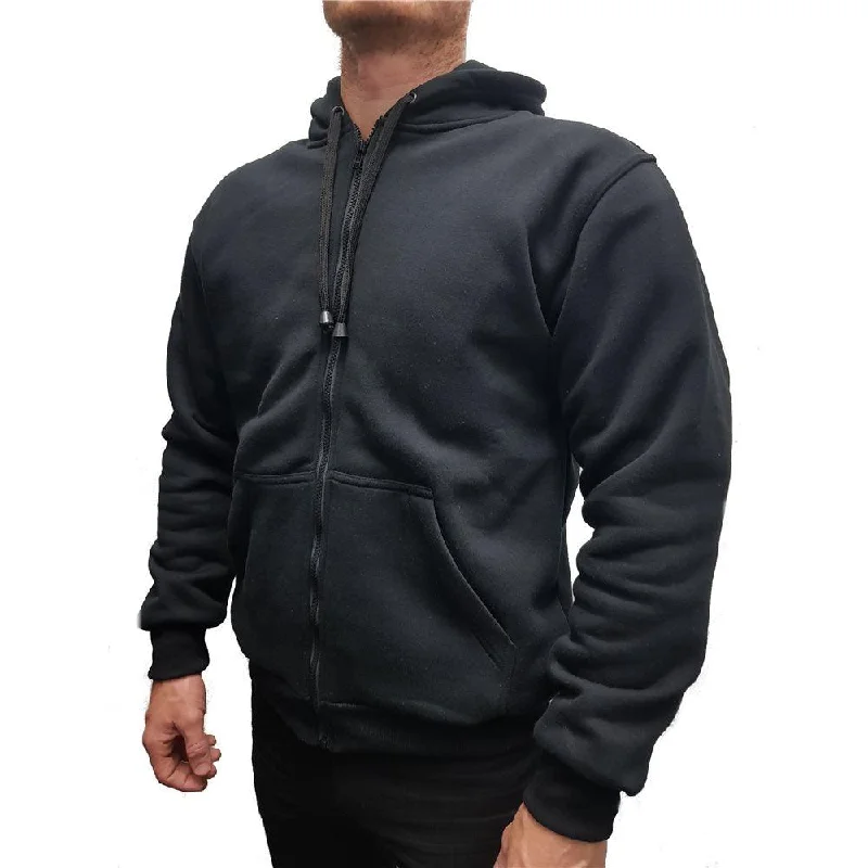 bicycle frame traction-TENTENTHS HOODIE - BLACK