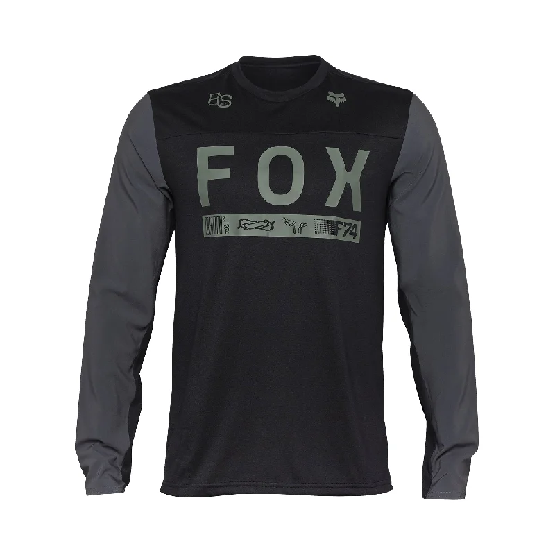 bicycle rotor impact-FOX 2025 RANGER OFF ROAD JERSEY - BLACK