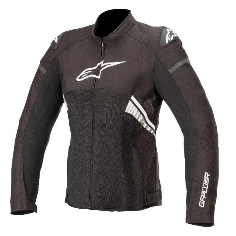 bicycle cleaner shock-ALPINESTARS WOMEN T GP PLUS R V3 AIR JACKET - BLACK/WHITE