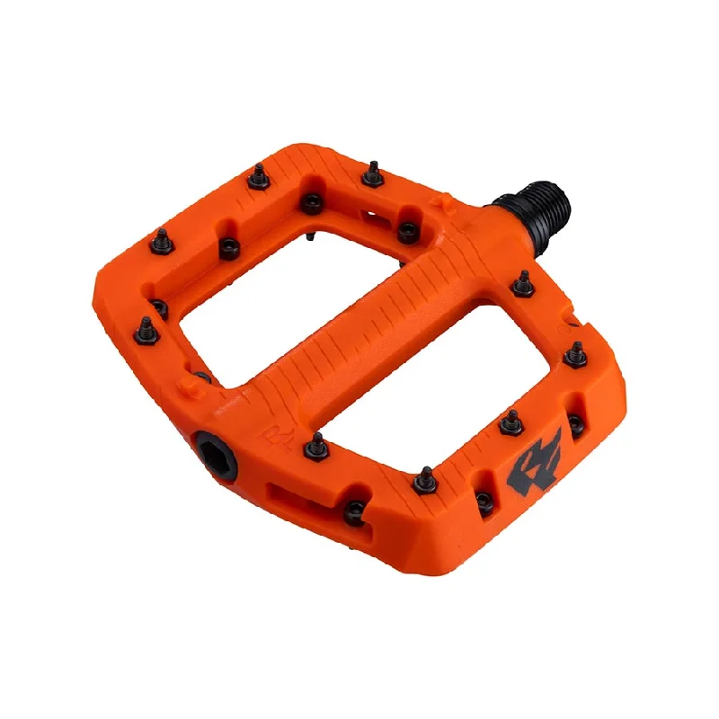 bicycle gear agility-RaceFace Chester Pedals - Platform Composite 9/16" Small Orange