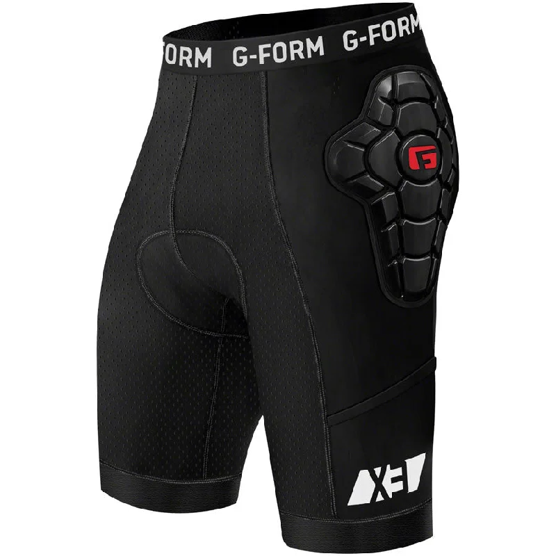 bicycle knee handling-Pro-X3 Bike Men's Mountain Bike Short Liner - Black