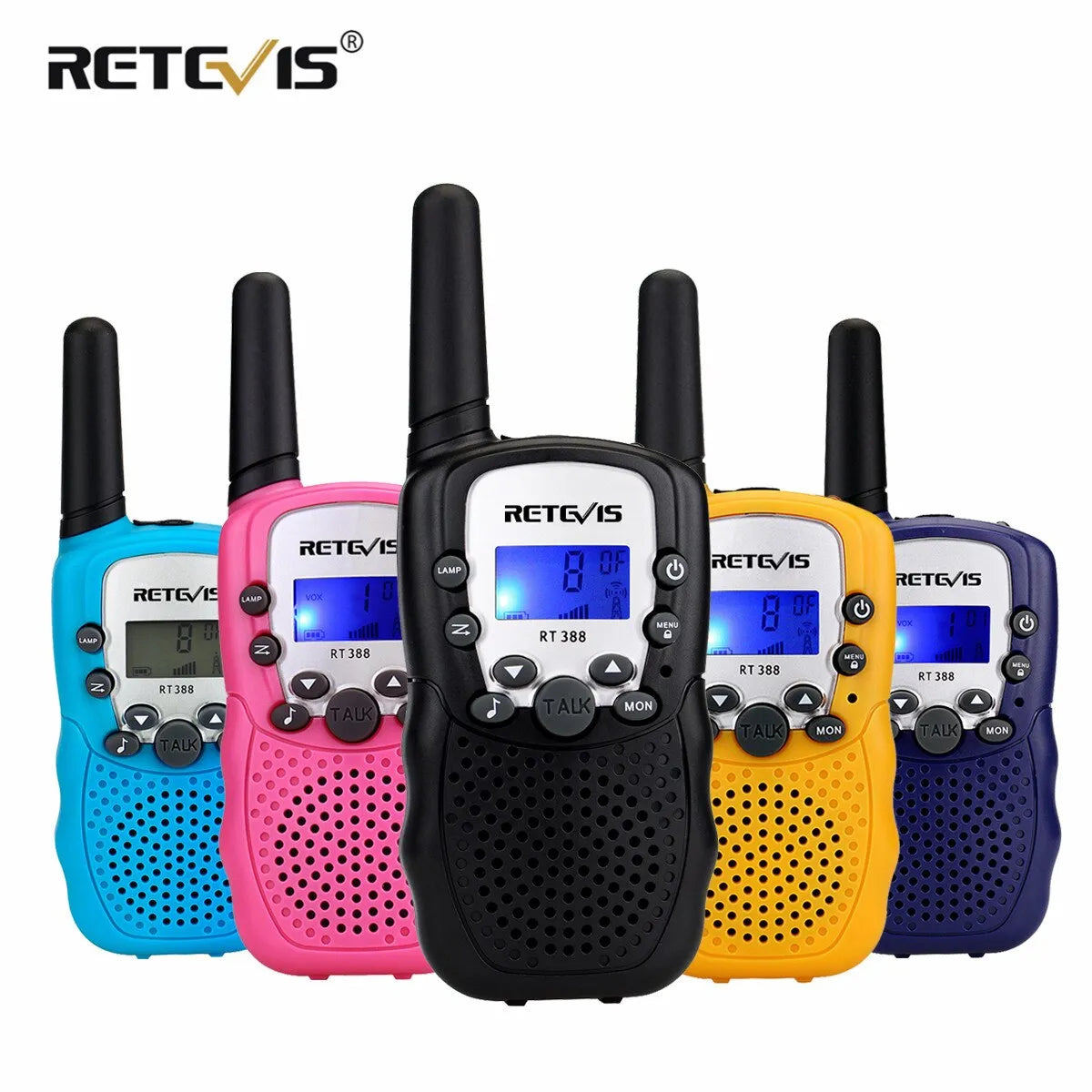 bicycle paint maneuverability-RETEVIS RT388 Walkie Talkie Children 2 Pcs Children Radio Receiver WalkieTalkies Kids Birthday Gift Child Toys for Boys Girls