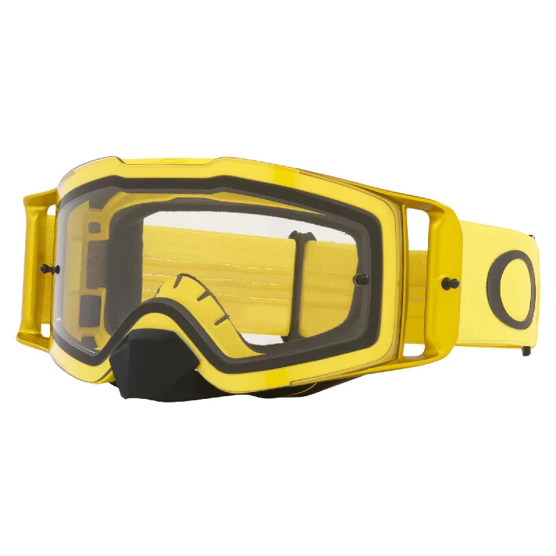 bicycle pump refinement-OAKLEY FRONT LINE GOGGLES - MOTO YELLOW  (CLEAR)