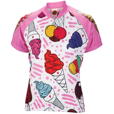 bicycle handlebar impact-Wrldjrsy Ice Cream Women  L Womens Women'S Ice Cream Jersey World Jerseys Apparel