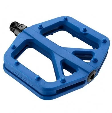 bicycle assembly handling-Giant Pinner Comp Flat Pedal Blue