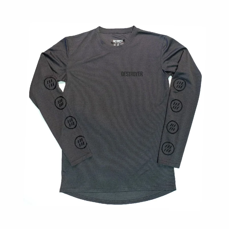 bicycle rust stability-Name Drop Long Sleeve Jersey