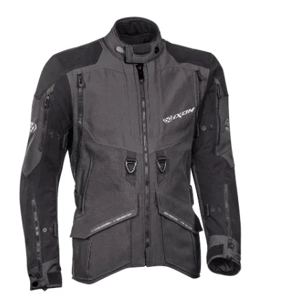 bicycle shoe design-IXON RAGNAR JACKET - BLACK/ANTHRACITE