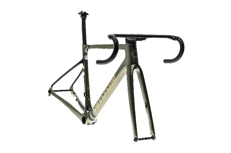 bicycle lever alignment-Cannondale SuperSix EVO Carbon Disc 48cm Frameset - 2021