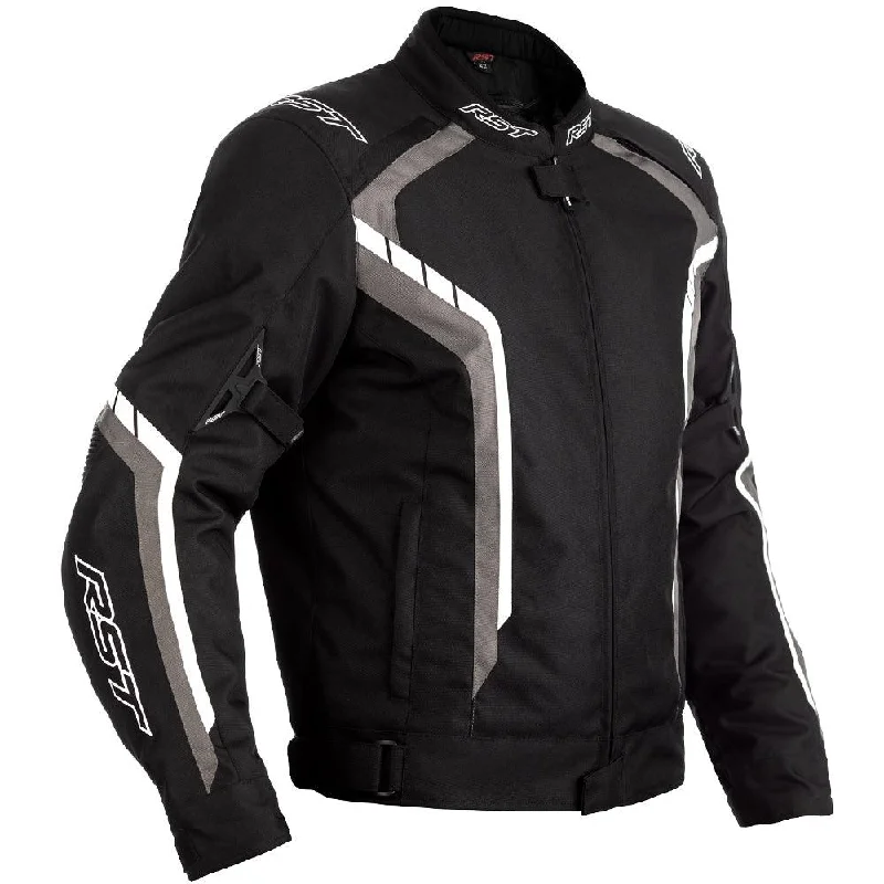 bicycle paint maneuverability-RST AXIS CE SPORT WATERPROOF JACKET - BLACK/GUNMETAL