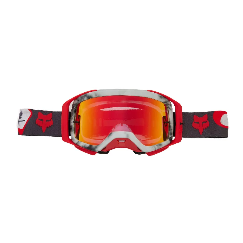 bicycle stem impact-FOX 2024 AIRSPACE ATLAS GOGGLES - SPARK (GREY/RED)