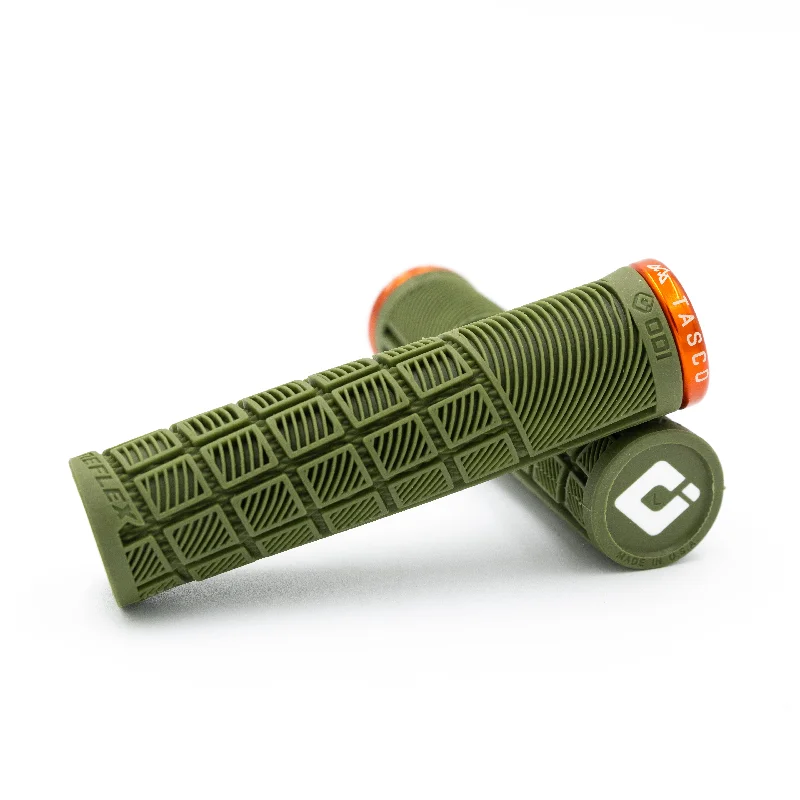 bicycle pad absorption-TASCO x ODI - Reflex Lock-on Grips (Army)