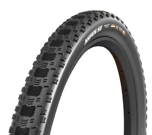 bicycle tire innovation-Maxxis Aspen ST Tire - 29 x 2.40 Tubeless Folding Black MaxxSpeed EXO 120tpi