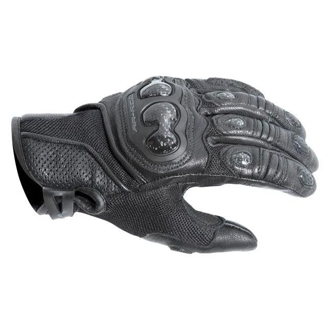 bicycle tool resistance-DRIRIDER AIR-RIDE 2 SHORT CUFF LADIES GLOVES - BLACK