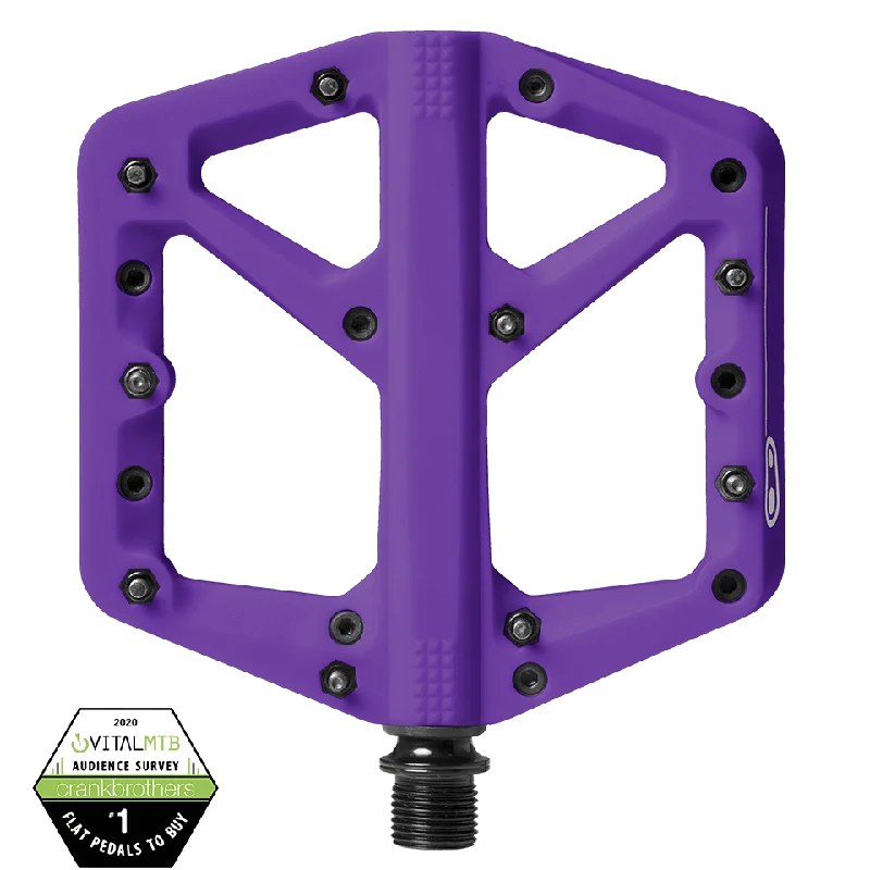 bicycle brake friction-Pedal Cb Stamp 1 Lg Purple