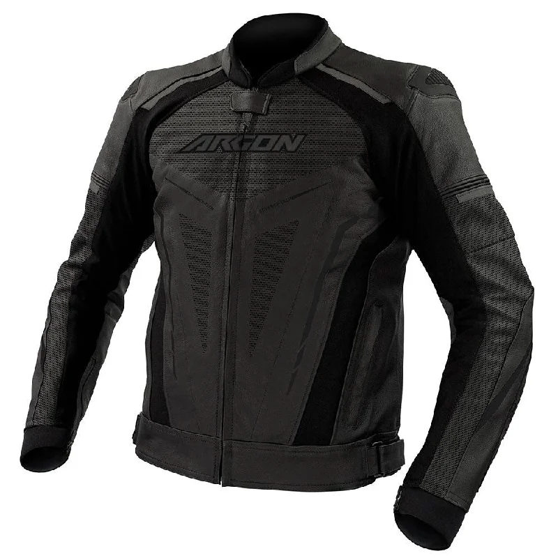 bicycle chain improvement-ARGON DESCENT PERFORATED JACKET - STEALTH