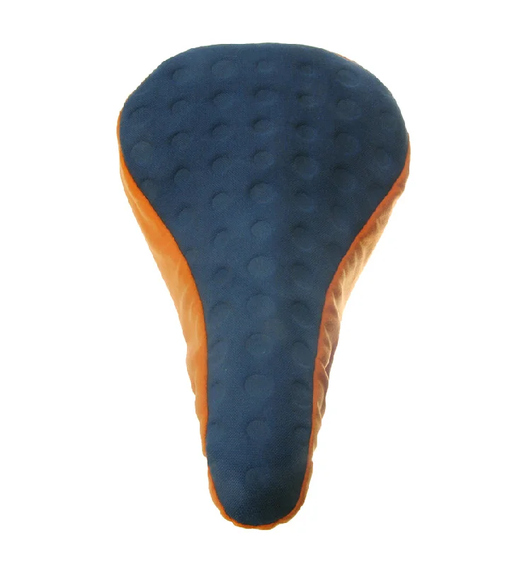 bicycle saddle handling-Billy-Bob Slim | Bike Saddle Cover | Blue & Orange