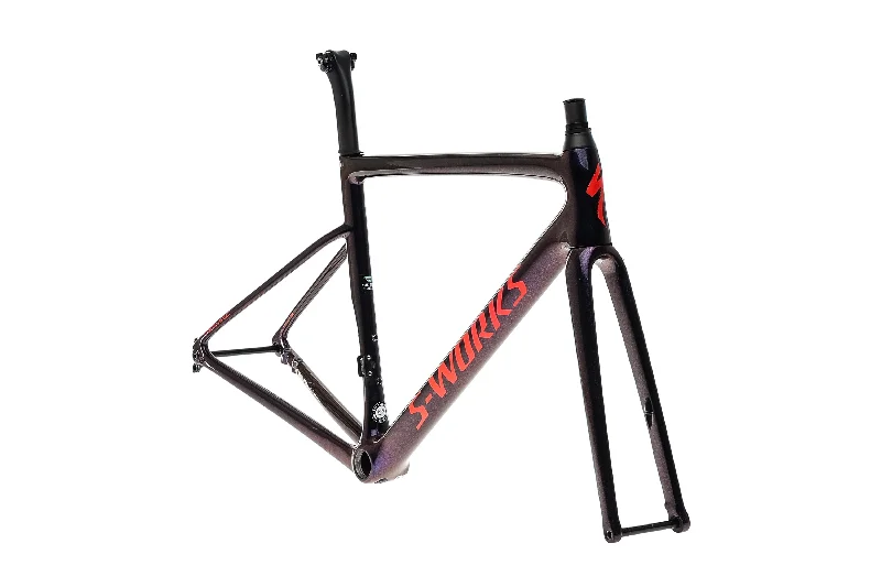 bicycle tire innovation-Specialized S-Works Tarmac SL6 Disc Women's 52cm Frameset - 2019