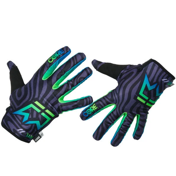 bicycle paint enhancement-Royal Core MTB Glove - Flow Green