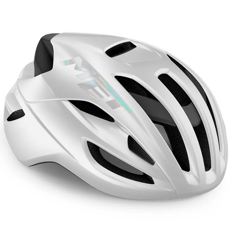 bicycle endurance handling-Casco Met Rivale - Bianco grigio