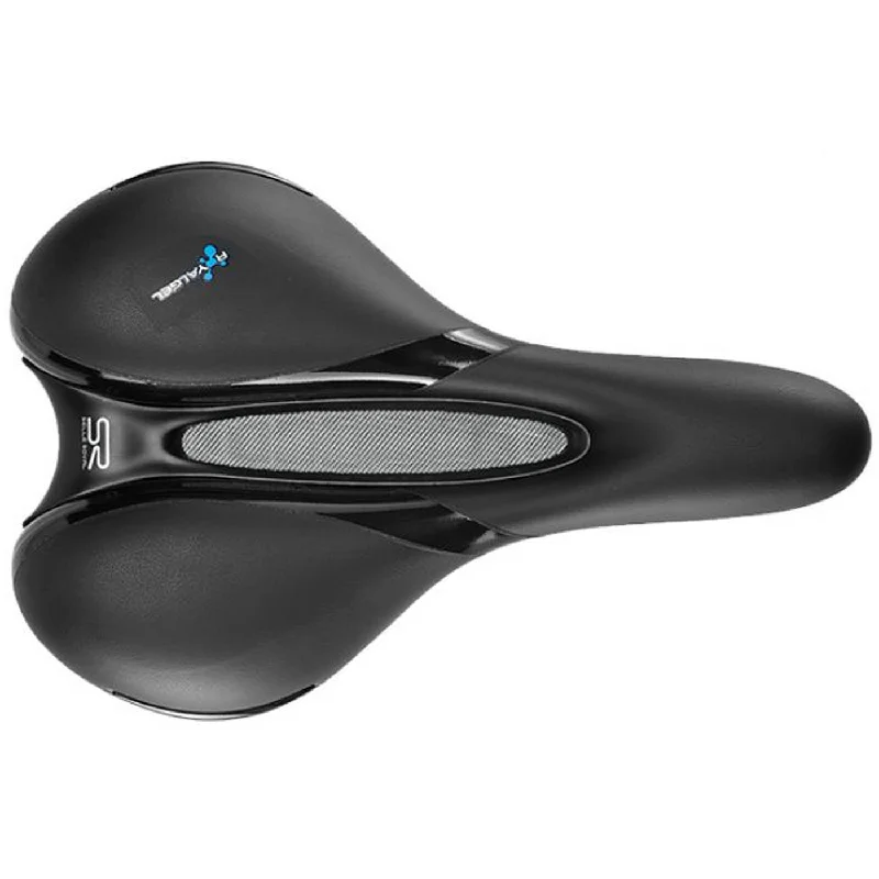 bicycle stem impact-Sella Selle Royal Respiro Soft Moderate - Nero