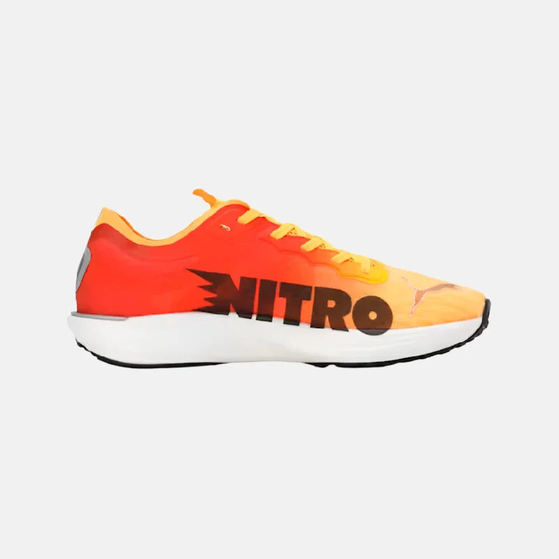 bicycle pad noise-Puma Liberate NITRO™ 2 Men's Running Shoes -Sun Stream/Sunset Glow/White