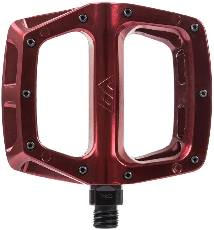 bicycle saddle impact-Pedal Dmr V8 RED 9/16"