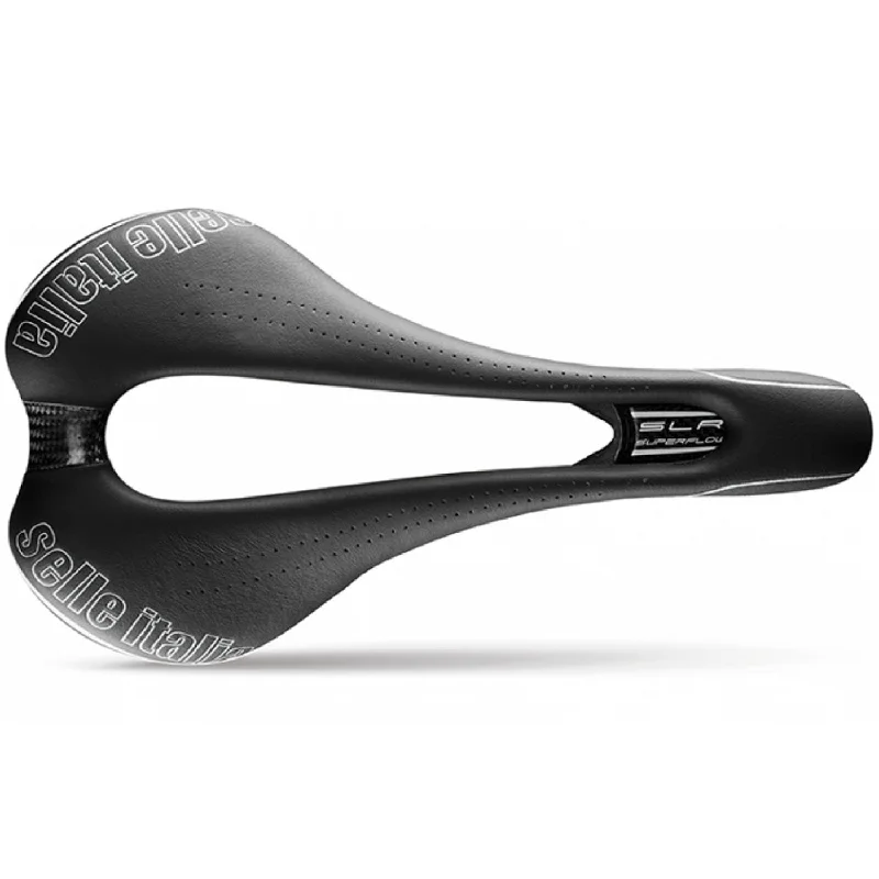 bicycle tire absorption-Sella Selle Italia SLR Kit Carbonio Superflow L3 - Nero