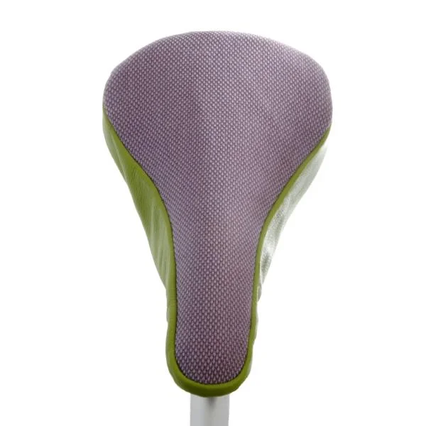 bicycle gravel handling-Lavender & Lime II Upcycled Saddle Cover