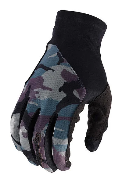 bicycle valve stability-Troy Lee Designs Flowline MTB Glove - Camo - Army Green - 2023