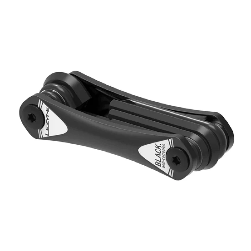 bicycle tire grip-Lezyne Rap II 8 Multi Tool Black