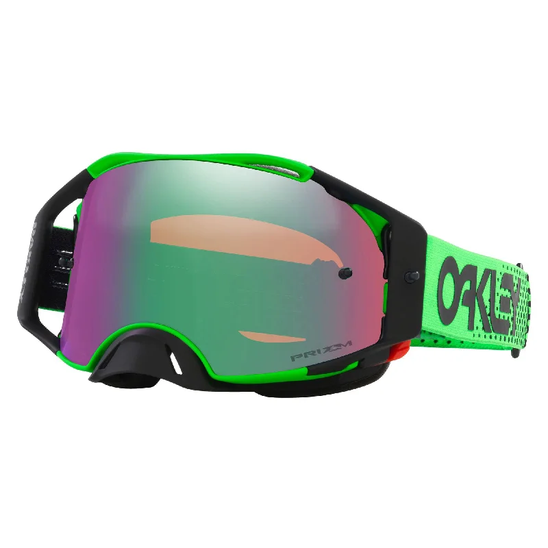 bicycle saddle dampening-OAKLEY AIRBRAKE GOGGLES - MOTO GREEN B1B (PRIZM MX JADE)