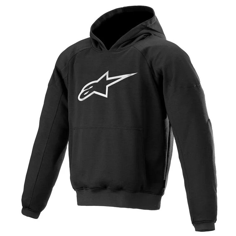 bicycle stand resistance-ALPINESTARS AGELESS HOODIE - BLACK