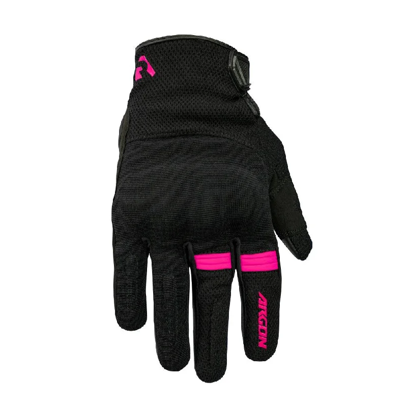 bicycle posture handling-ARGON SWIFT LADIES GLOVES - BLACK/PINK