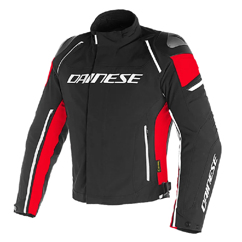 bicycle valve enhancement-DAINESE RACING 3 D-DRY® JACKET - BLACK/RED