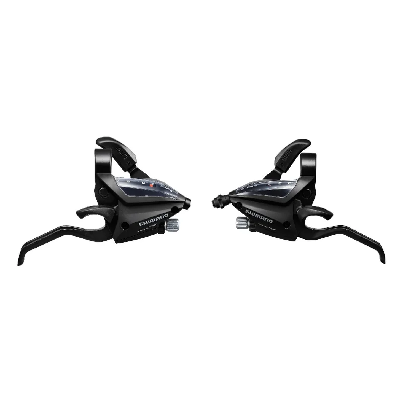 bicycle shoe impact-Shimano ST-EF500 3x8 Speed Shifters