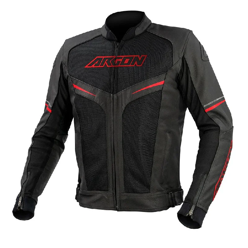 bicycle rust engineering-ARGON FUSION JACKET - BLACK/RED