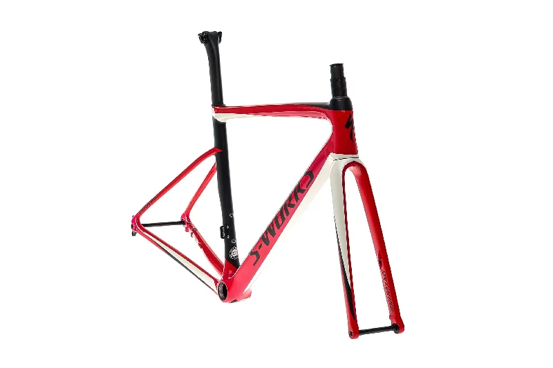 bicycle handlebar design-Specialized S-Works Tarmac Disc 52cm Frameset - 2019