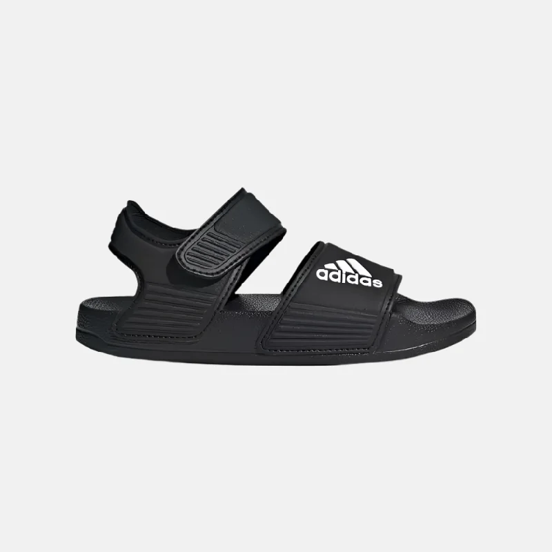 bicycle lane handling-Adidas Adilette Kids Unisex Sandals -Core Black/Cloud White/Core Black