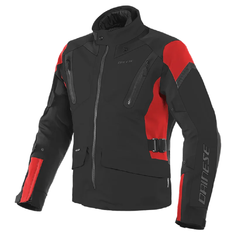 bicycle rust vibration-DAINESE TONALE D-DRY® JACKET - BLACK/LAVA RED