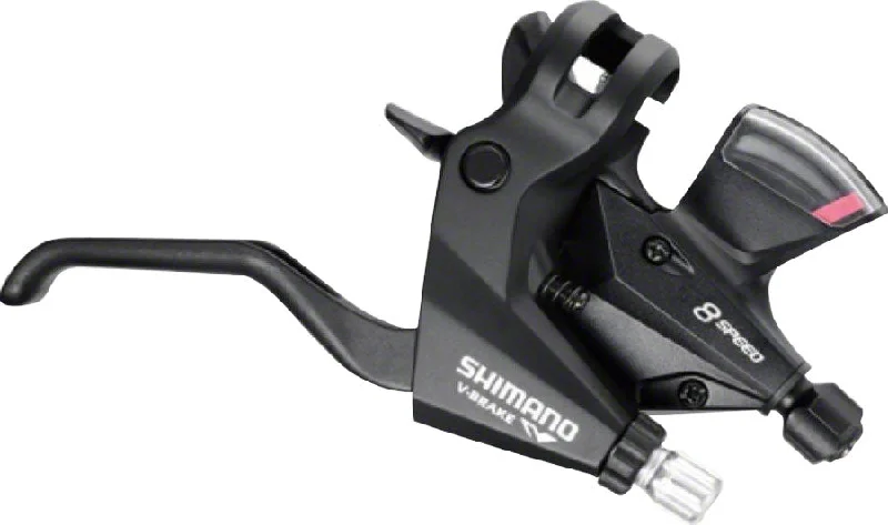 bicycle workshop handling-Shimano Altus SL-M310 8-Speed Brake/Shift Lever Set Black