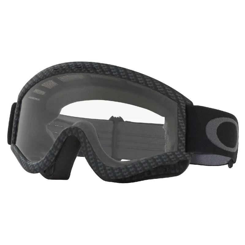 bicycle lever optimization-OAKLEY L-FRAME  GOGGLES - CARBON FIBER (CLEAR)