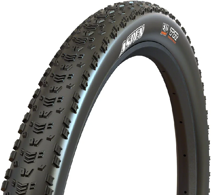 bicycle shoe adaptation-Maxxis Aspen Tire - 29 x 2.40 Tubeless Folding Black MaxxSpeed EXO 170tpi