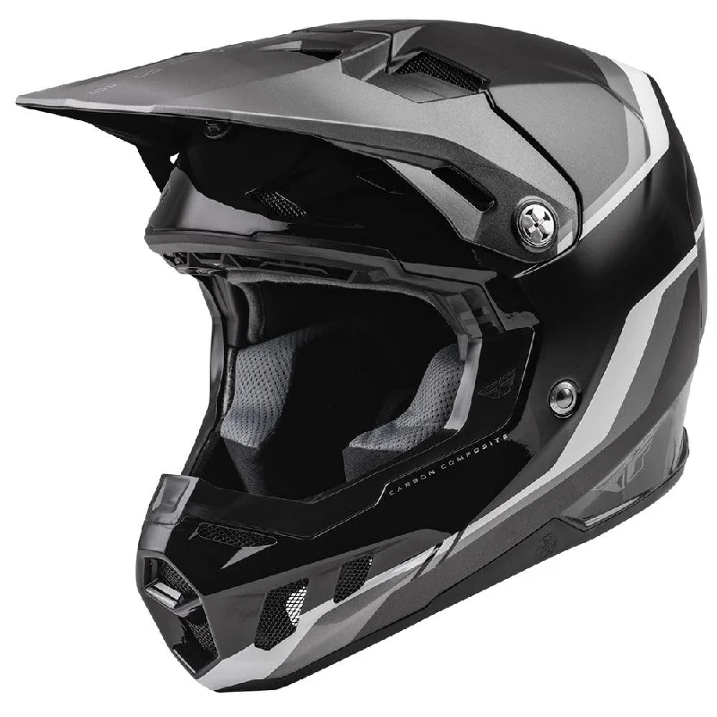 bicycle sidewall calibration-FLY DRIVER FORMULA CC HELMET - BLACK/CHARCOAL