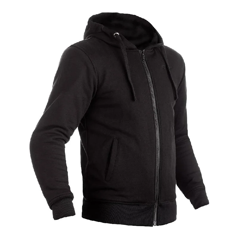 bicycle lever agility-RST ZIP THROUGH CE HOODIE - BLACK