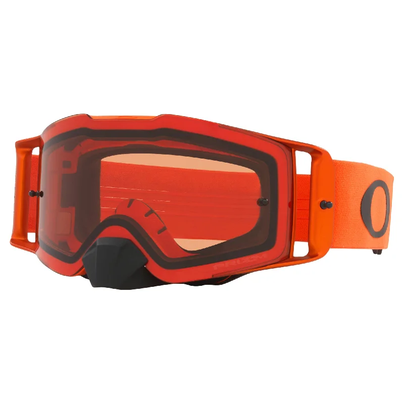 bicycle gear adaptation-OAKLEY FRONT LINE GOGGLES - MOTO ORANGE (PRIZM BRONZE)