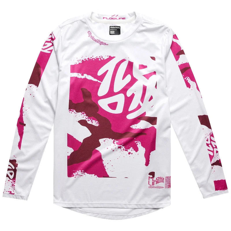 bicycle charity handling-Flowline LS Jersey Confined Mist