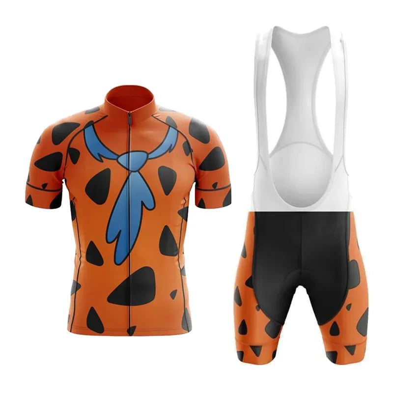 bicycle handlebar tuning-Flintstones Men's Cycling Jersey/Kit