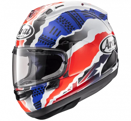 bicycle cleat design-ARAI RX-7V EVO HELMET - DOOHAN JUBILEE REPLICA