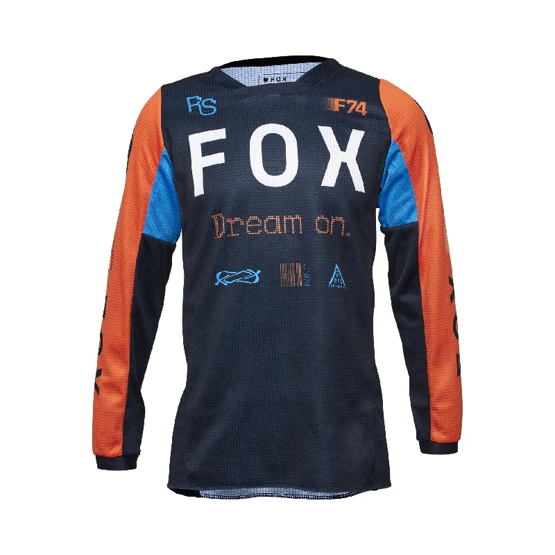 bicycle chain innovation-FOX 2025 YOUTH 180 RACE SPEC JERSEY - MDNT