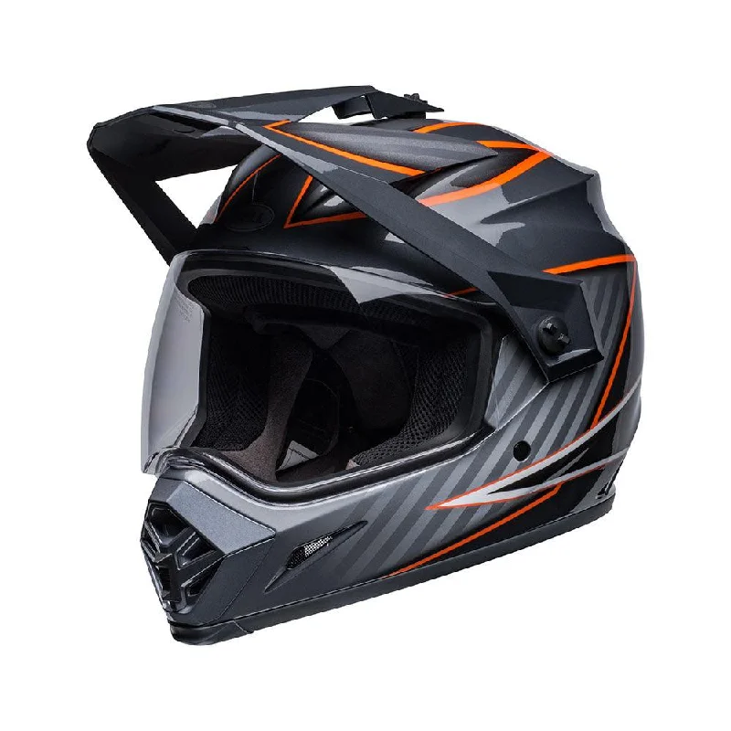 bicycle cleaner traction-BELL MX-9 ADVENTURE MIPS DALTON HELMET - GLOSS BLACK/ORANGE